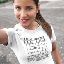 Load image into Gallery viewer, Custom Chess Position Tee - e4e5
