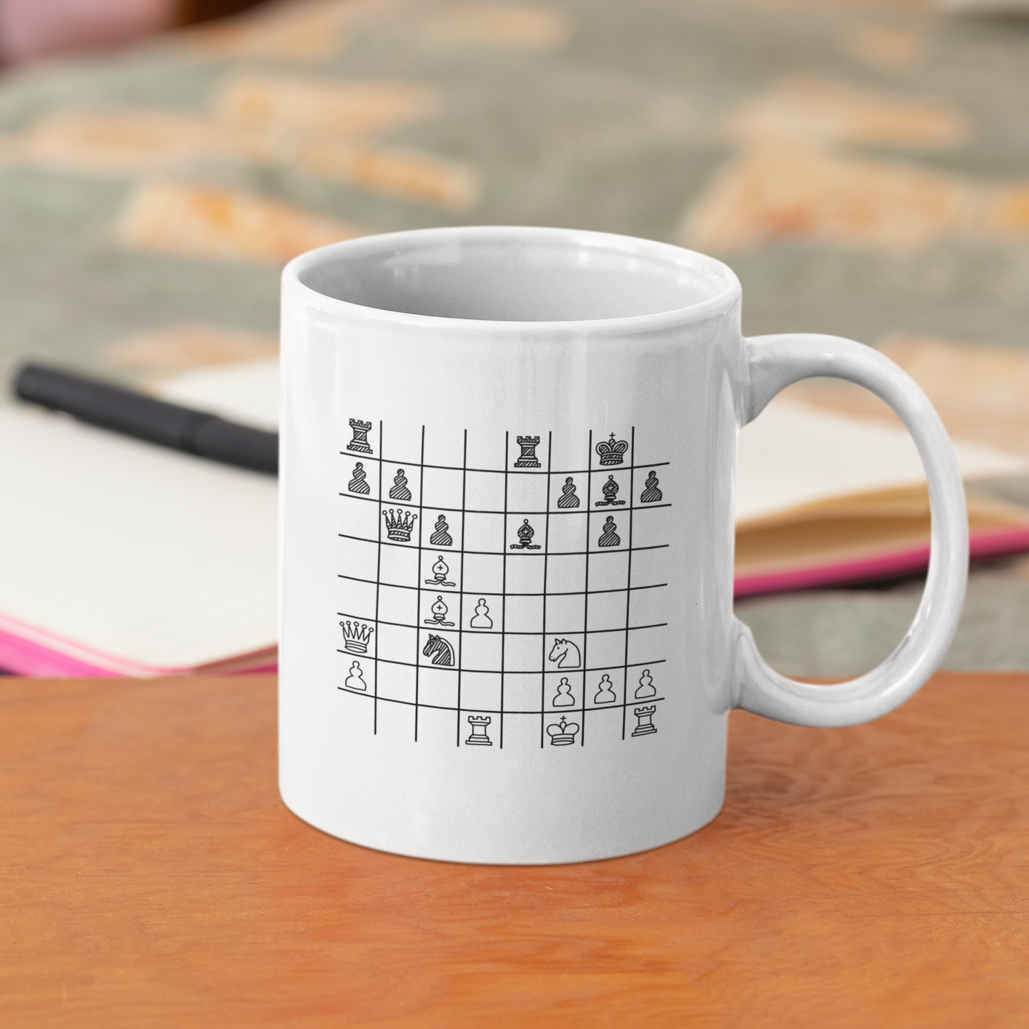 Italian Game Chess Mug