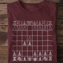 Load image into Gallery viewer, &quot;Queen&#39;s Gambit&quot; Tee - e4e5
